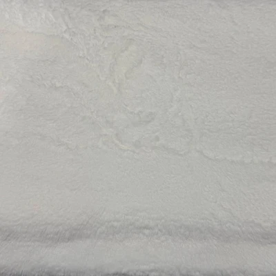 Feldman White Faux Fur Craft Fabric