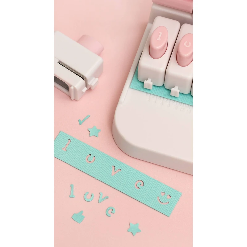 We R Memory Keepers Lowercase Word Punch Board