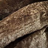 Feldman Brown Faux Fur Craft Fabric