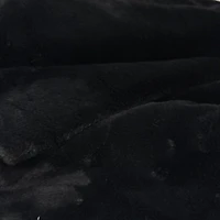 Feldman Black Faux Fur Craft Fabric
