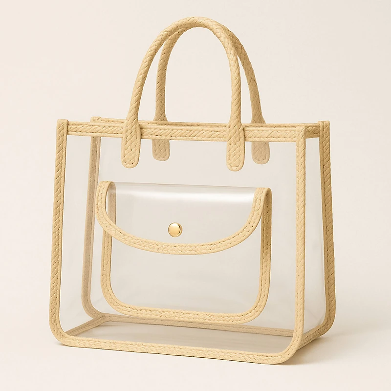 Vinyl-It 54" x 25yd. Clear Gauge PVC Vinyl Roll