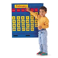 Learning Resources® Bilingual Monthly Calendar Pocket Chart