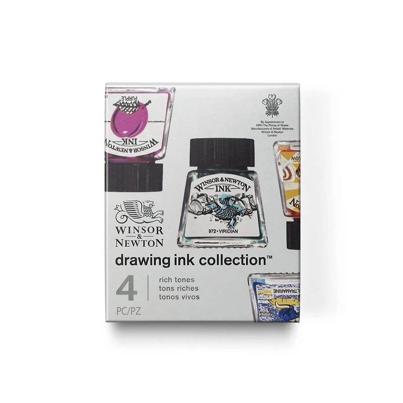 Winsor & Newton® Drawing Ink Collection Rich Tones Set