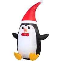 4ft. Airblown® Inflatable Christmas Outdoor Penguin with Hat