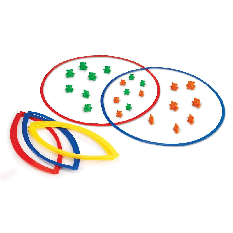 Learning Resources® 20" Sorting Circles, Set of 6