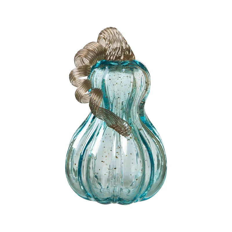 Glitzhome® Glass Gourd, Blue