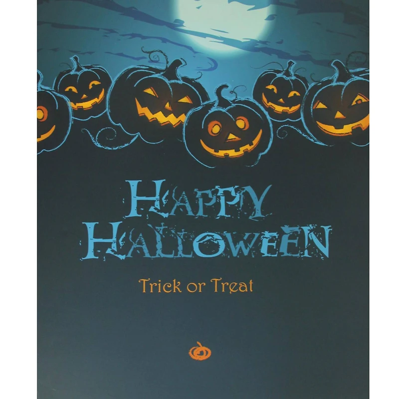 Happy Halloween: Trick or Treat LED Jack-O'-Lanterns Canvas Wall Art