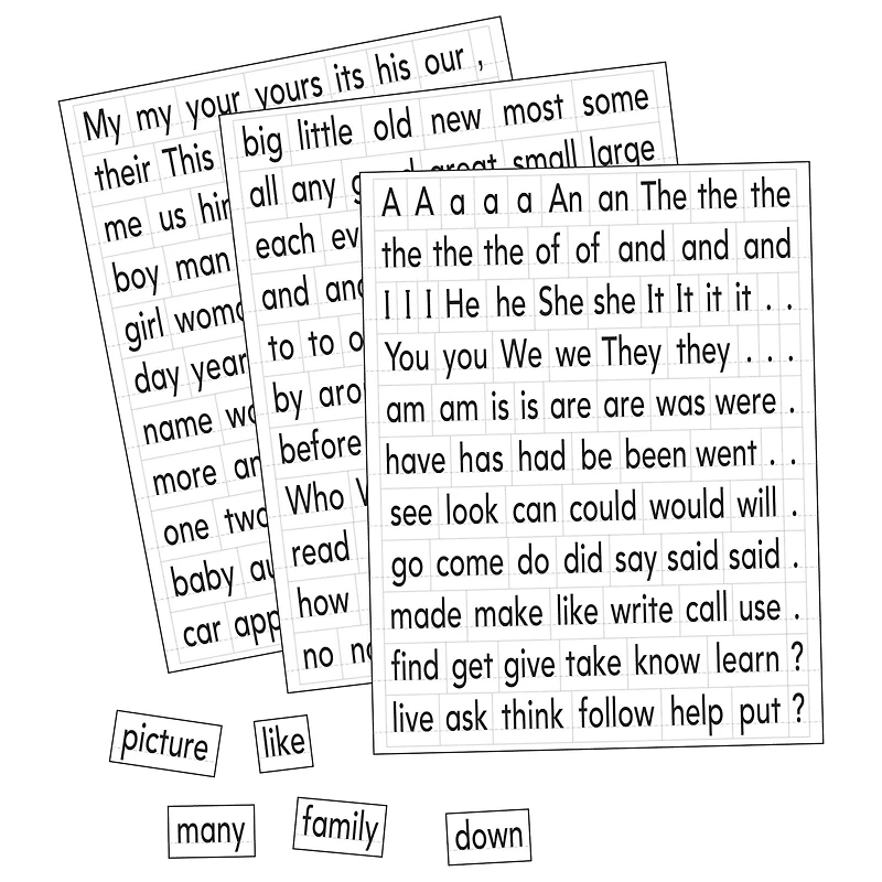 Educational Insights® Magnetic Sight Words