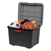 Iris® Hinged Lid Utility Trunk, 4 Pack