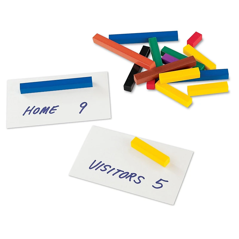 Cuisenaire® Rods Small Group Set: Plastic Rods
