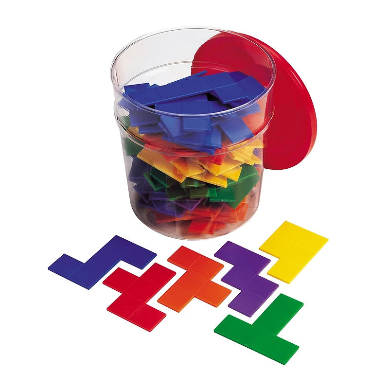 Learning Resources® Rainbow™ Premier Pentominoes, 72 Pieces