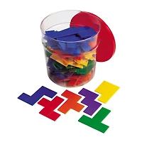 Learning Resources® Rainbow™ Premier Pentominoes, 72 Pieces