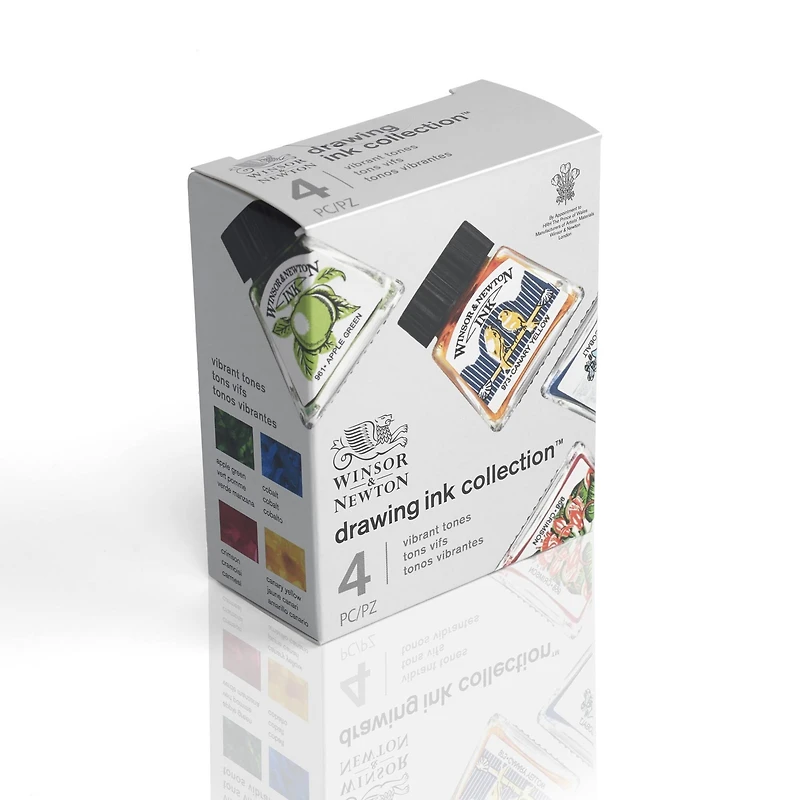 Winsor & Newton® Drawing Ink Collection Vibrant Tones Set