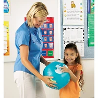 Learning Resources® 11" Inflatable Light-Up Globe