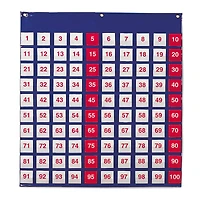 Learning Resources® Hundred Pocket Chart with Cards