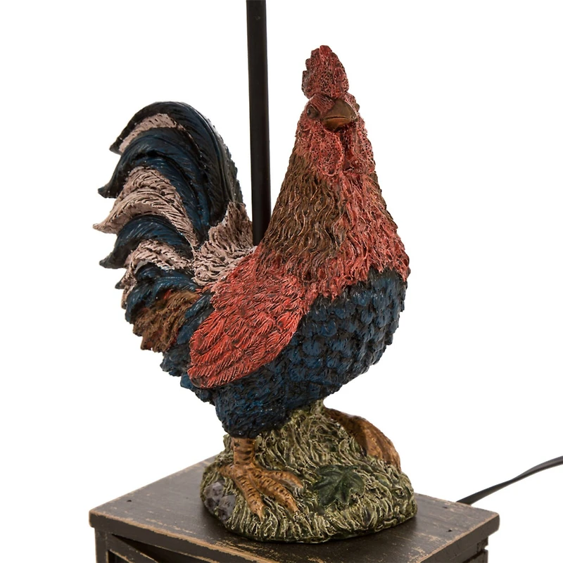 Glitzhome® Table Lamp, Rooster