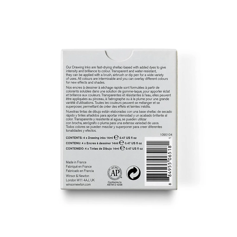 Winsor & Newton® Drawing Ink Collection Rich Tones Set