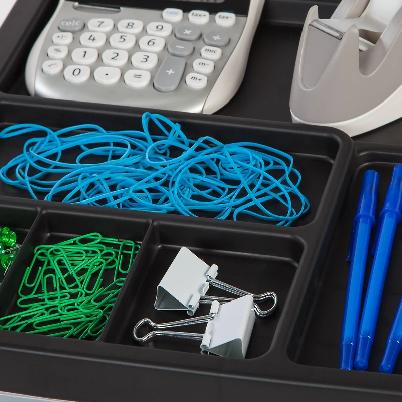 Iris® 4 Drawer Storage Cart with Organizer Top