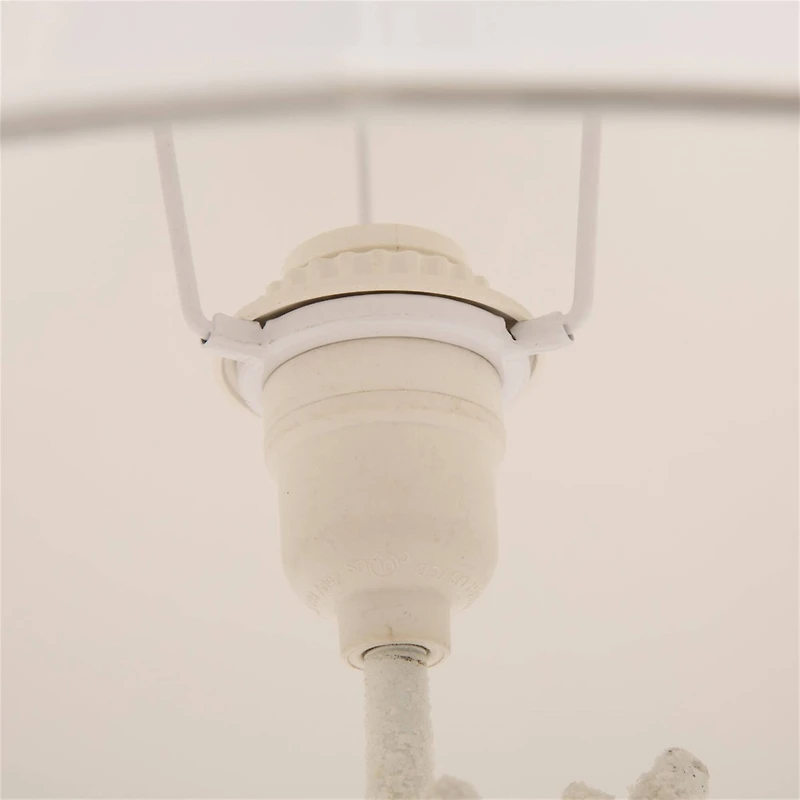 Glitzhome® Table Lamp, White Coral 