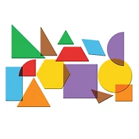 Learning Resources® Translucent Geometric Shapes