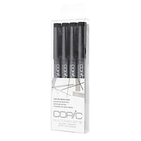 Copic® Black Multiliner Pen Set, Fine
