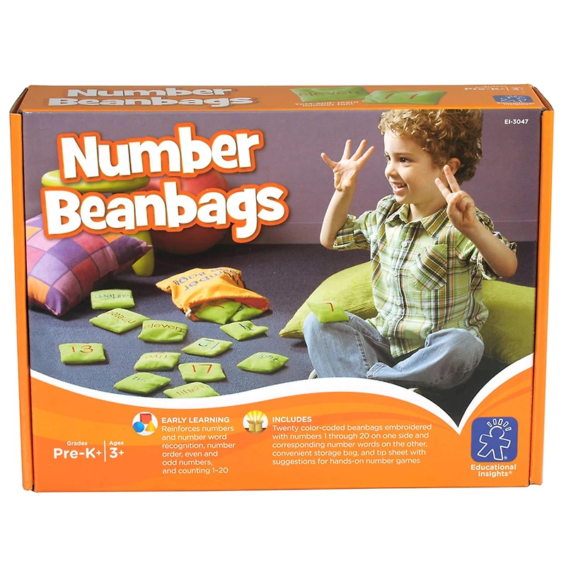 Educational Insights® Number Bean Bags