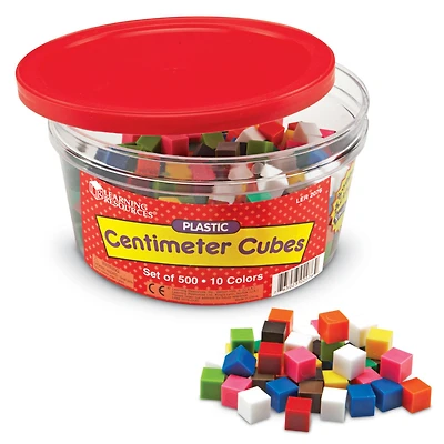 Learning Resources® Centimeter Cubes, 500 Pack