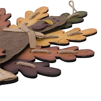 Glitzhome® Iron & Wood 'Welcome' Turkey Yard Sign 