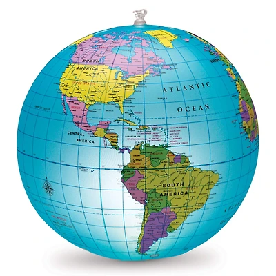 Learning Resources® 11" Inflatable Light-Up Globe