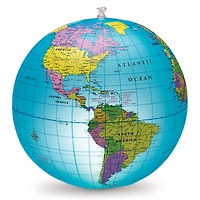 Learning Resources® 11" Inflatable Light-Up Globe