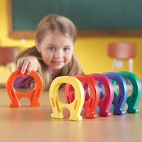 Learning Resources® Primary Science Horseshoe-Shaped Magnets, Set of 6