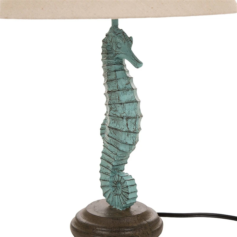 Glitzhome® Table Lamp, Seahorse