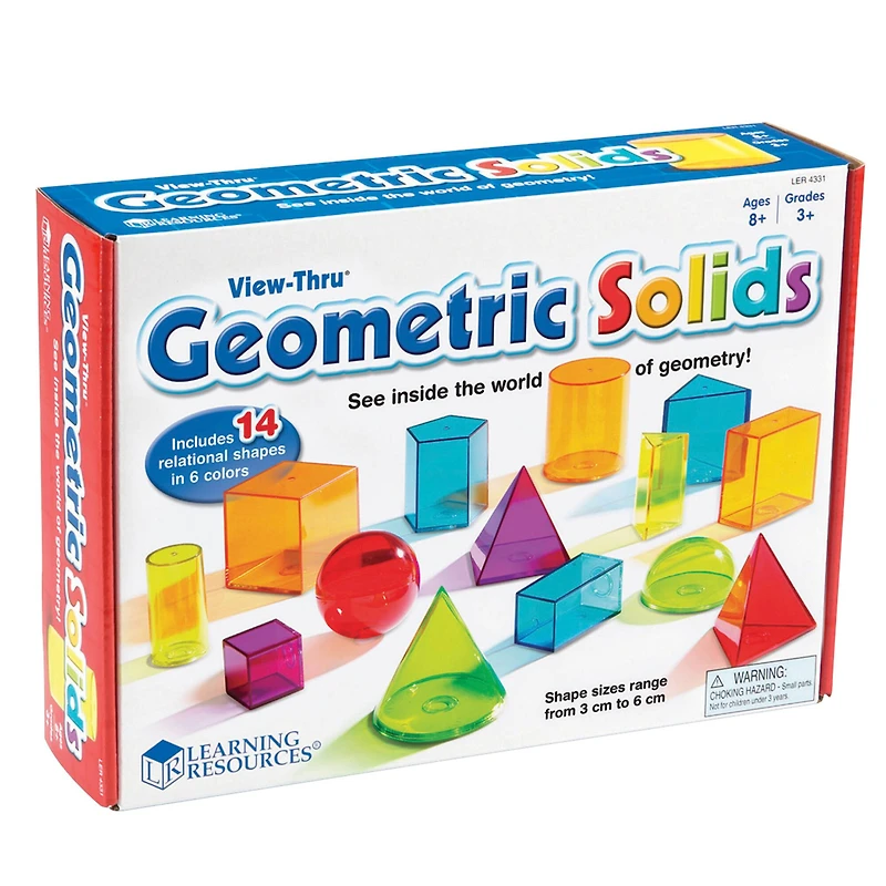 View-Thru® Geometric Solids Set