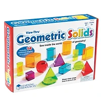 View-Thru® Geometric Solids Set