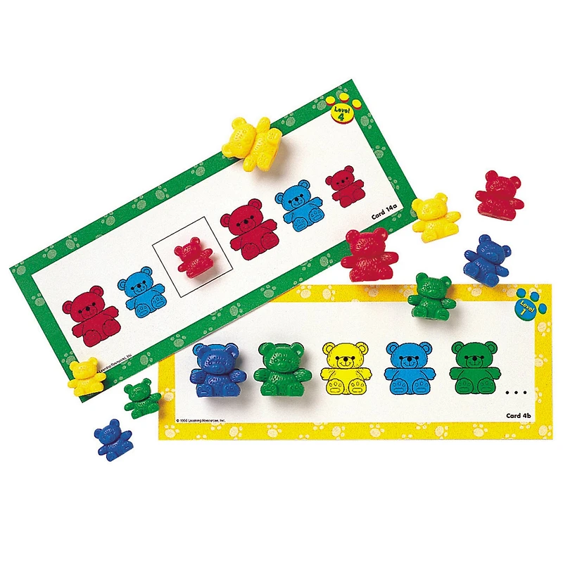 Learning Resources® Three Bear Family® Pattern Cards, 3 Sets