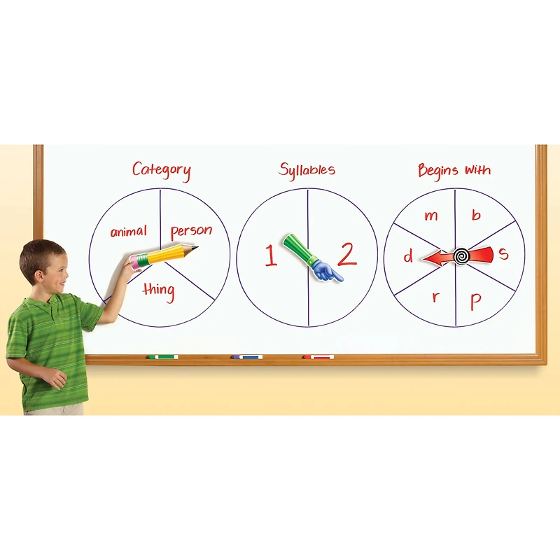 SpinZone® Magnetic Whiteboard Spinners