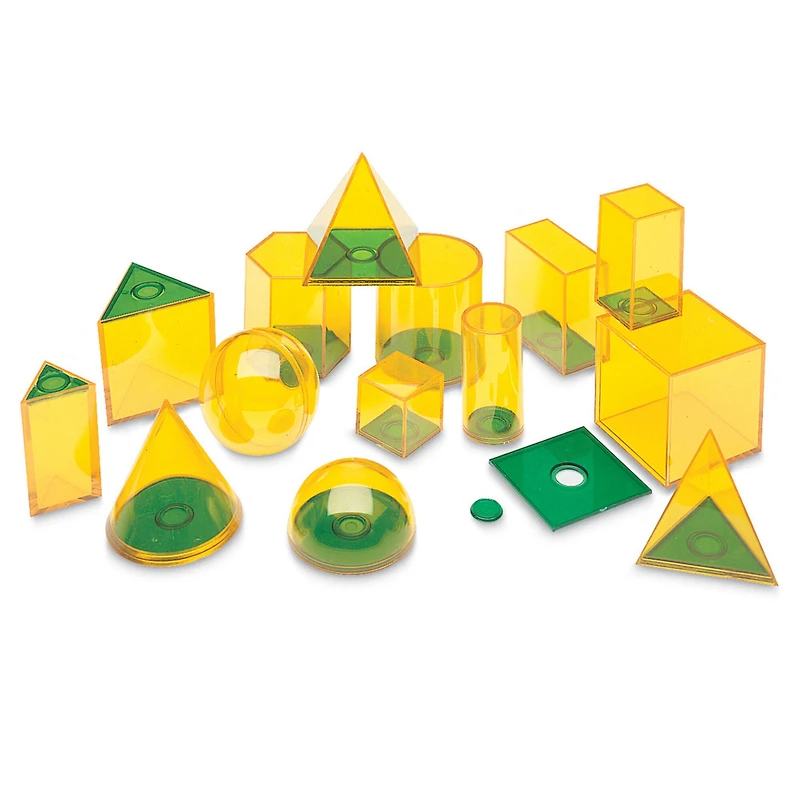 Learning Resources® Relational Geometric Solids® Set of 14
