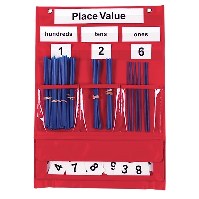 Learning Resources® Counting & Place Value Pocket Chart