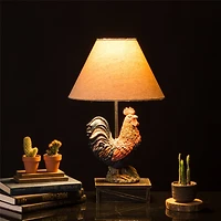 Glitzhome® Table Lamp, Rooster 