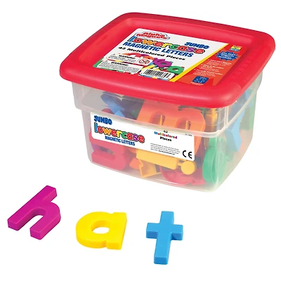 AlphaMagnets® Multicolored Jumbo Lowercase Magnetic Letters