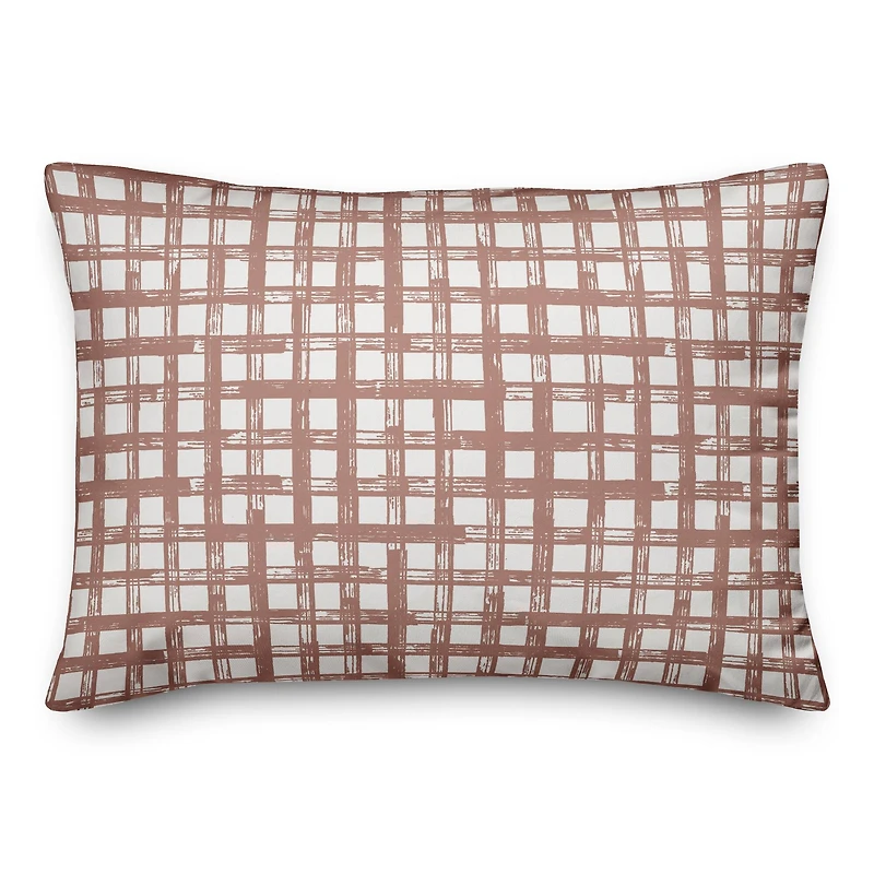 Pink Merry Christmas Throw Pillow