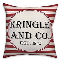 Designs Direct Kringle & Co. 18x18 Throw Pillow