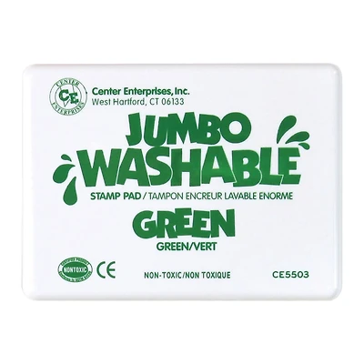 Center Enterprises Jumbo Washable Unscented Stamp Pad, 2ct.