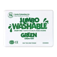 Center Enterprises Jumbo Washable Unscented Stamp Pad, 2ct.