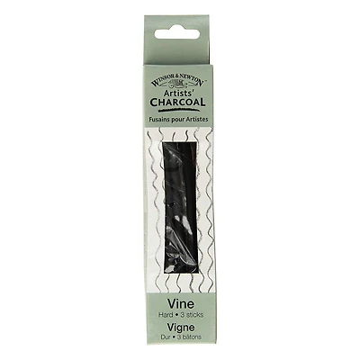 18 Packs: 12 ct. (216 total) Winsor & Newton™ Artists' Vine Charcoal, Hard