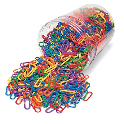 Learning Resources® Link 'N' Learn® Rainbow Links in a Bucket, Set of 1000