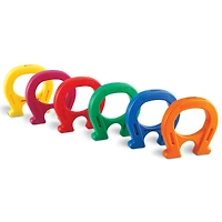 Learning Resources® Primary Science Horseshoe-Shaped Magnets, Set of 6