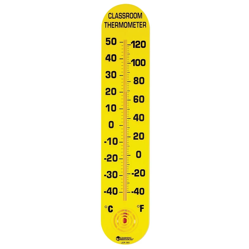 Learning Resources® 15" Classroom Thermometer, Pack of 3