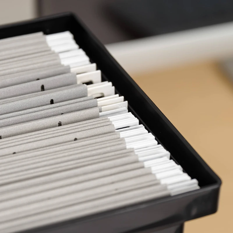 Iris® Medium Desktop File Box, 6 Pack