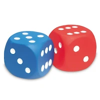 Learning Resources® 2 Pack Foam Dot Dice, 6 Sets